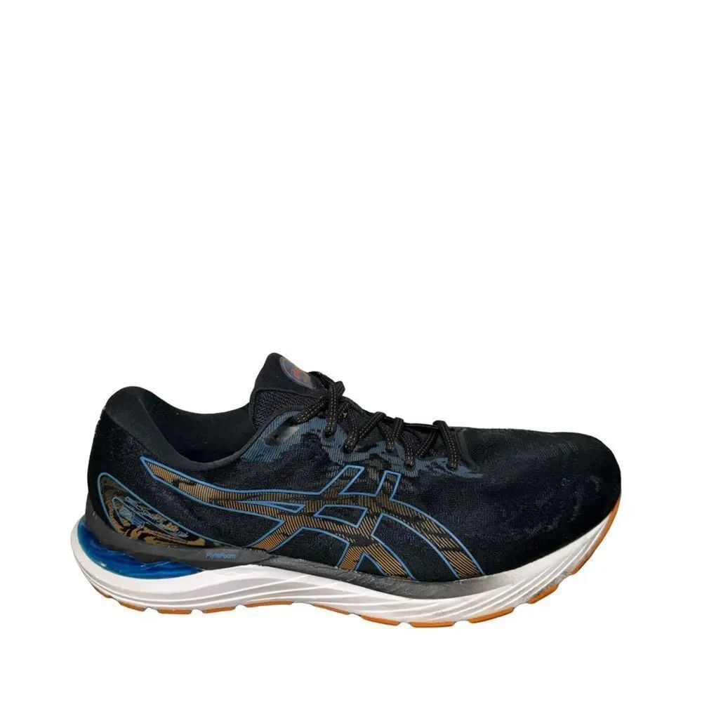 Asics Black andβBlue Athletic Shoes size 14 wide